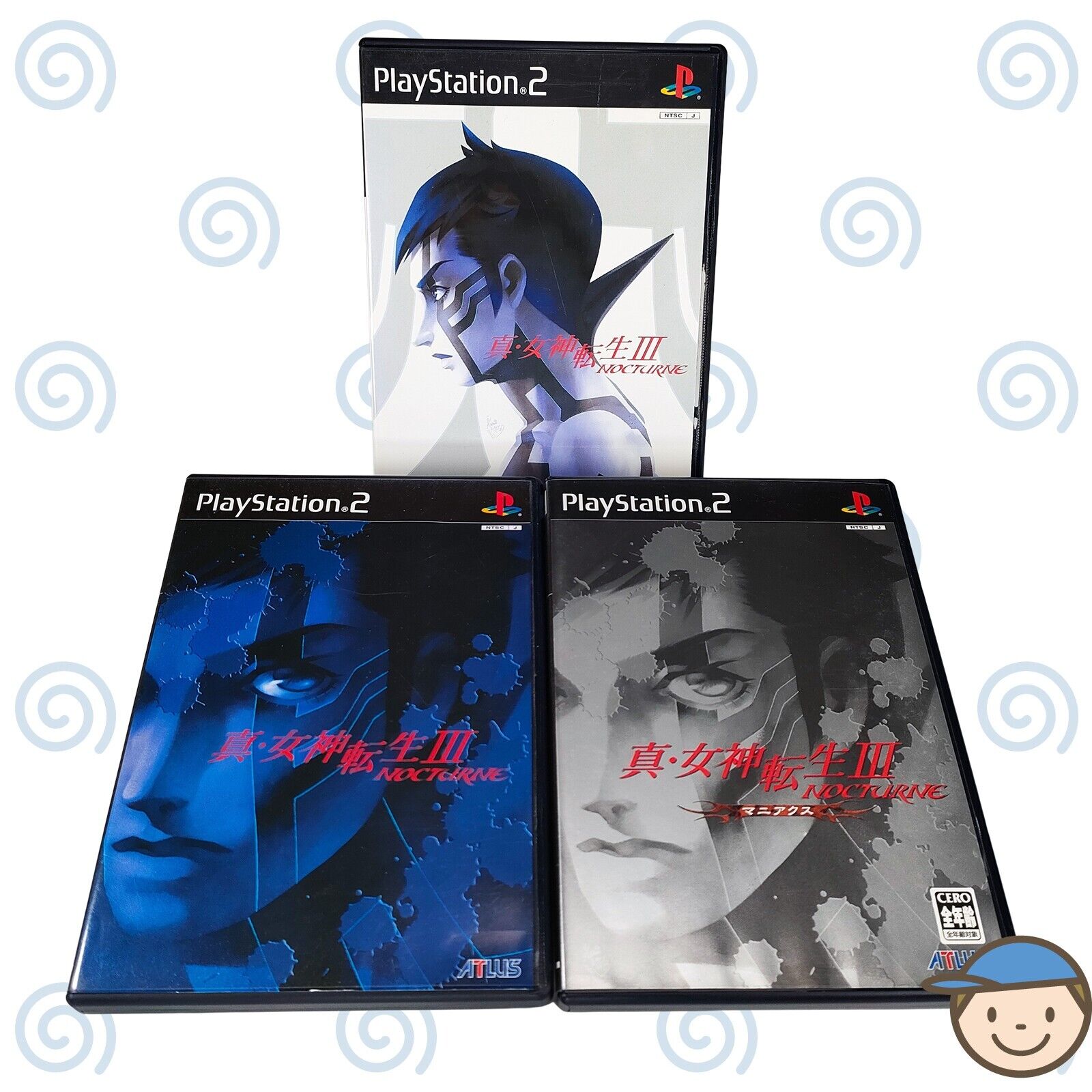 Playstation 2 Shin Megami Tensei III 3 Nocturne Tsutaya Playstation 2 Shin Megami Tensei III 3 Nocturne Tsutaya