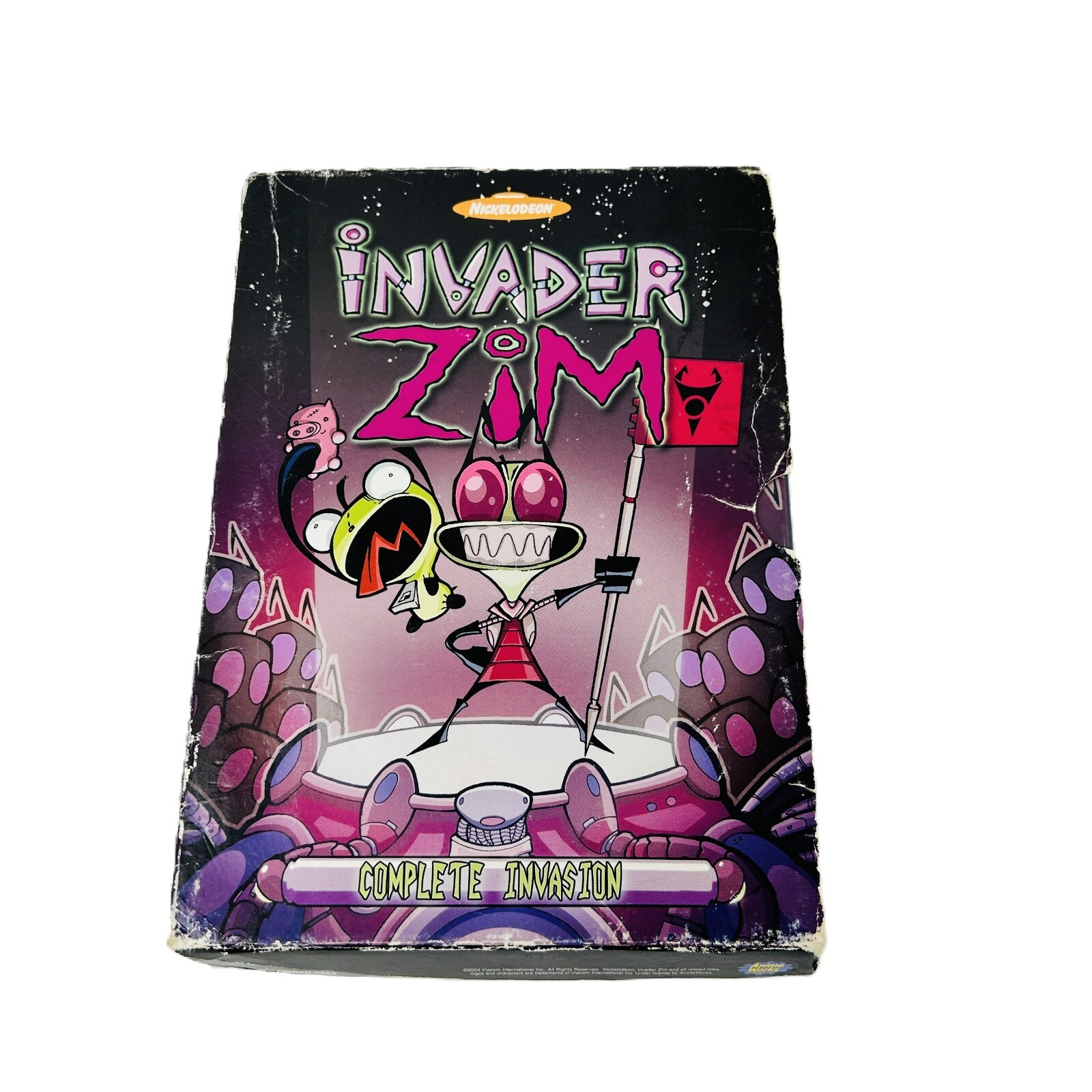 THE INVADERS DVDボックスセット Invader Zim Box Set - Complete Used 2005, Collectors Art Box