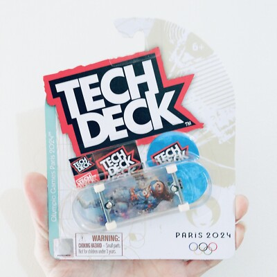 2024 Paris Olympics x Tech Deck Finger Skateboard ULTRA RARE Aurelien Giraud