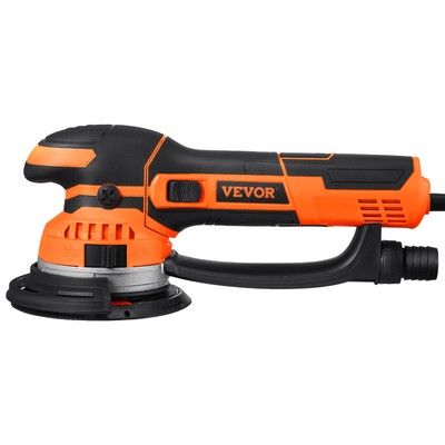 Random Orbital Sander 6'' DA & GA Dual-Action Sander 10 PCS Sandpapers 6 Speeds