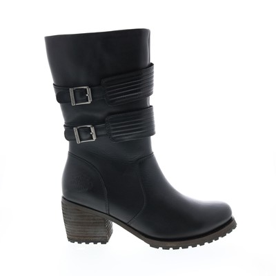 

Harley-Davidson Hoyt D84553 Женские Черные Кожаные Мотоциклетные Ботинки 11, Черный, Harley-Davidson Hoyt