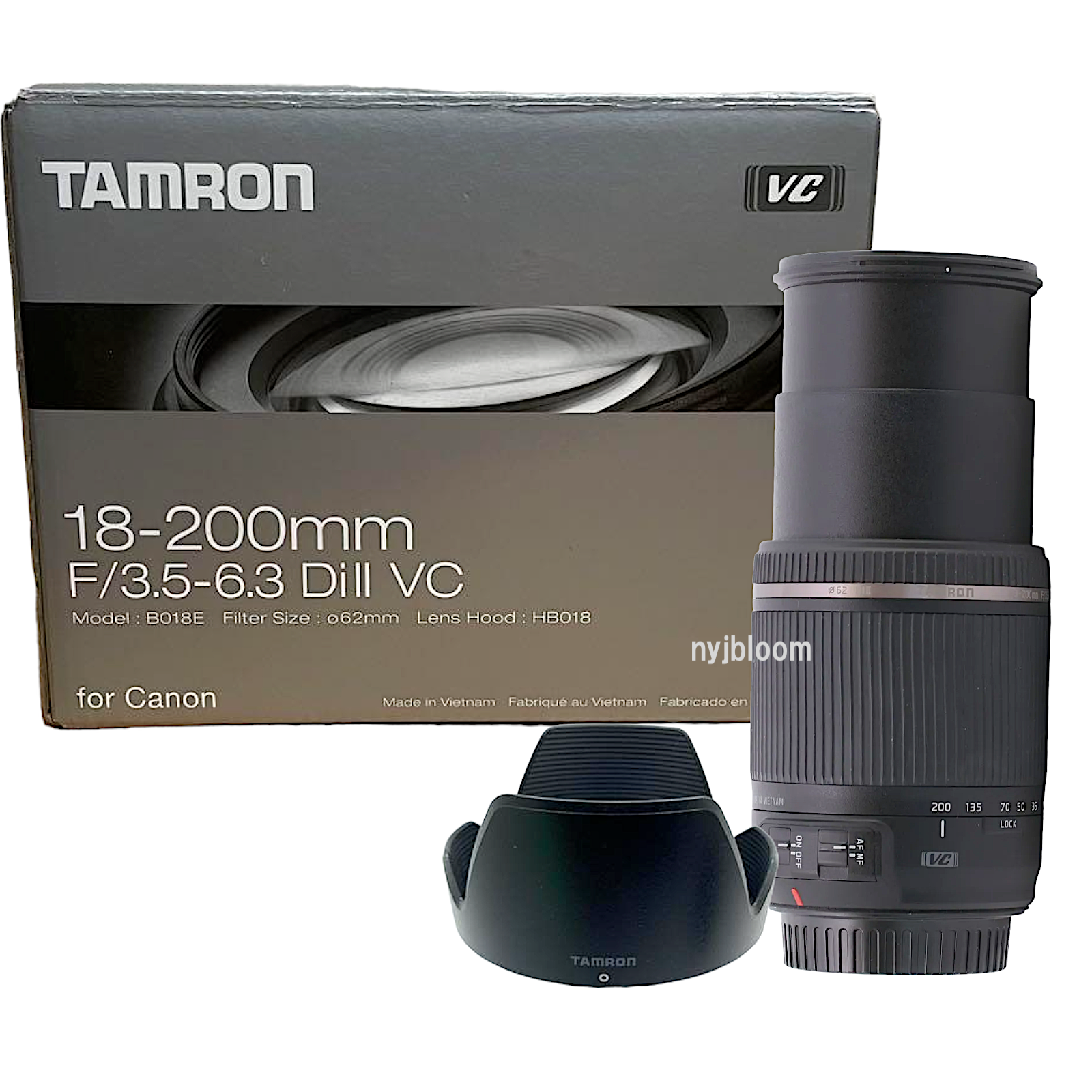 TAMRON DiⅡ 18-200mm 3.5-6. 自動撮影カメラ oticavoluntarios.com.br