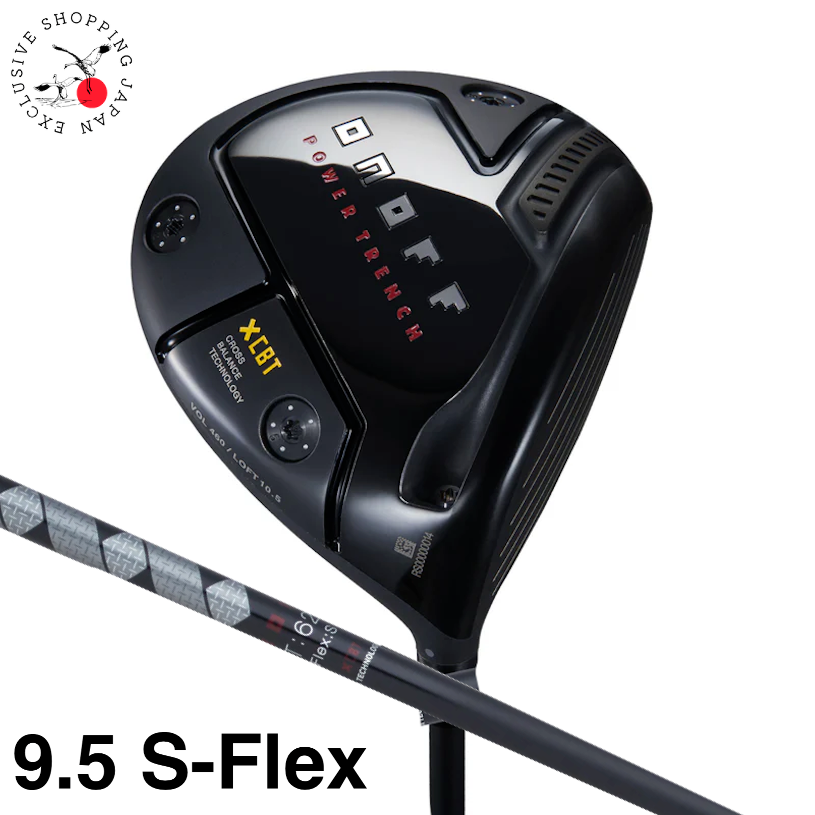 ONOFF KURO 9.5° HASHIRI 65S ONOFF Golf KURO Driver Loft 9.5° S-Flex CBT:624D GLOBERIDE