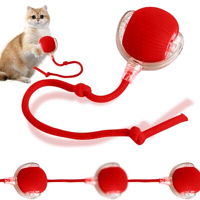 Interactive Rolling Dog Ball, Upgraded Rolling Ball Dog Toy Interactive Cat Toys