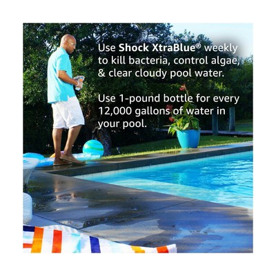 CLOROX Pool&Spa Shock Xtra Blue, 6-Pound 33006CLX