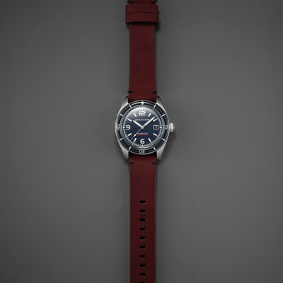 Pre-owned Spinnaker Fleuss Automatic Prussian Blue