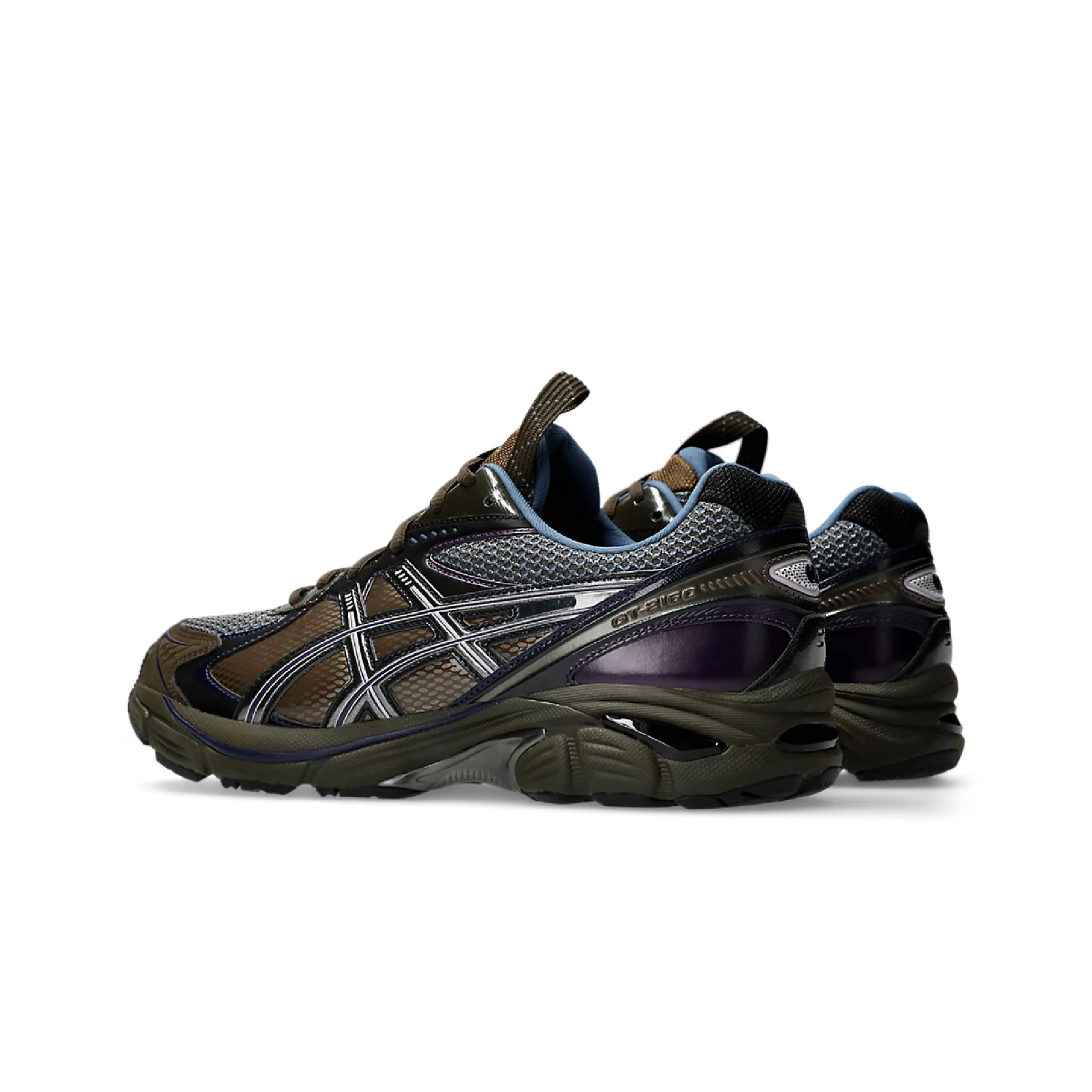 Pre-owned Asics Ub6-s Gt-2160 Grey Floss Brown Storm 1203a421-400 [men Sz]
