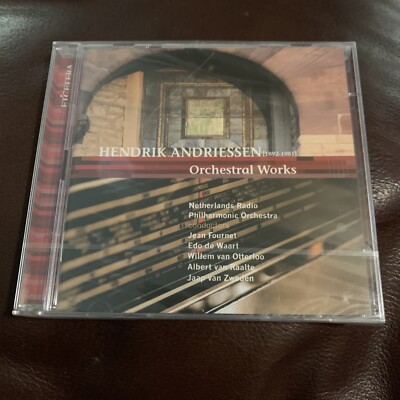 NETHERLANDS RADIO PHILHARMONIC - Hendrik Andriessen: Symphonies Nos.1-4 / VG NEW