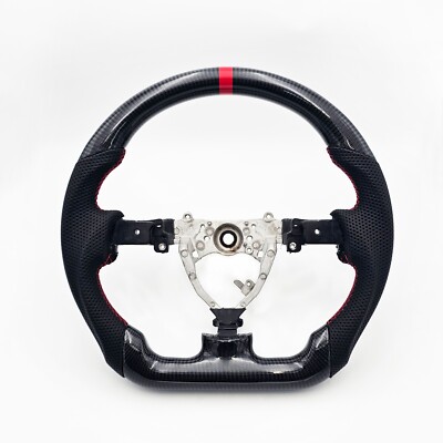 REVESOL Carbon Fiber Red Sports Steering Wheel for 2007-2020 Toyota FJ Cruiser