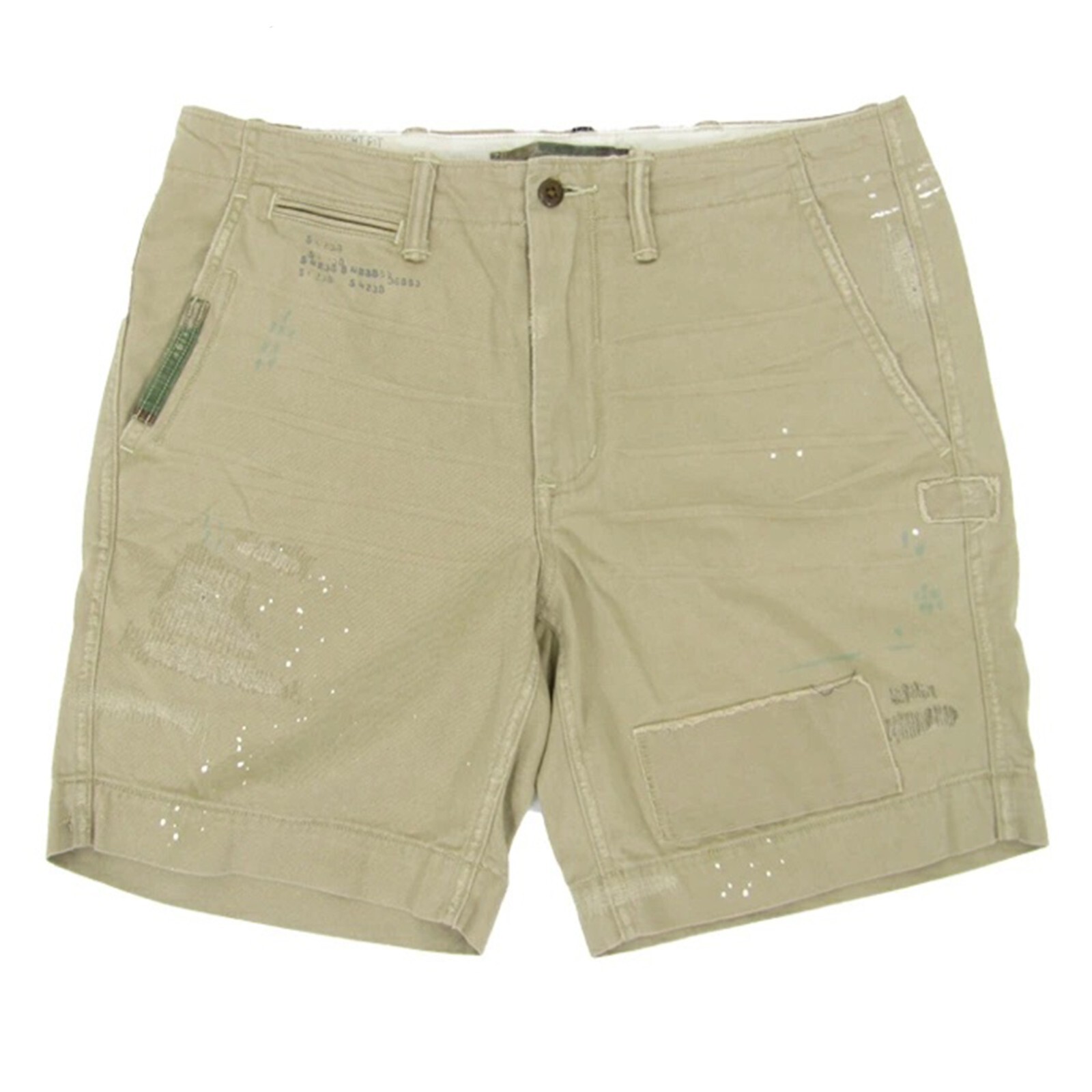 Polo Ralph Lauren Винтажные шорты-чино прямого кроя в стиле милитари - Хаки -