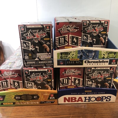   2023 Panini Absolute Football Factory Sealed Blaster Box - KABOOMS  