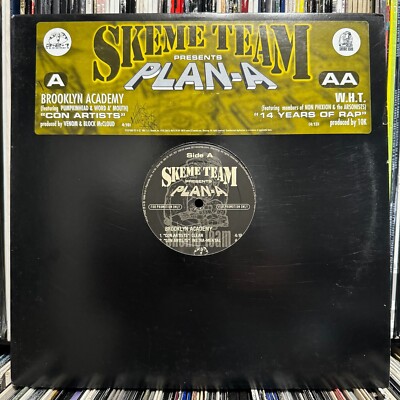 SKEME TEAM  - CON ARTISTS / 14 YEARS OF RAP (12'')  1999  NON PHIXION + ARSONISTS