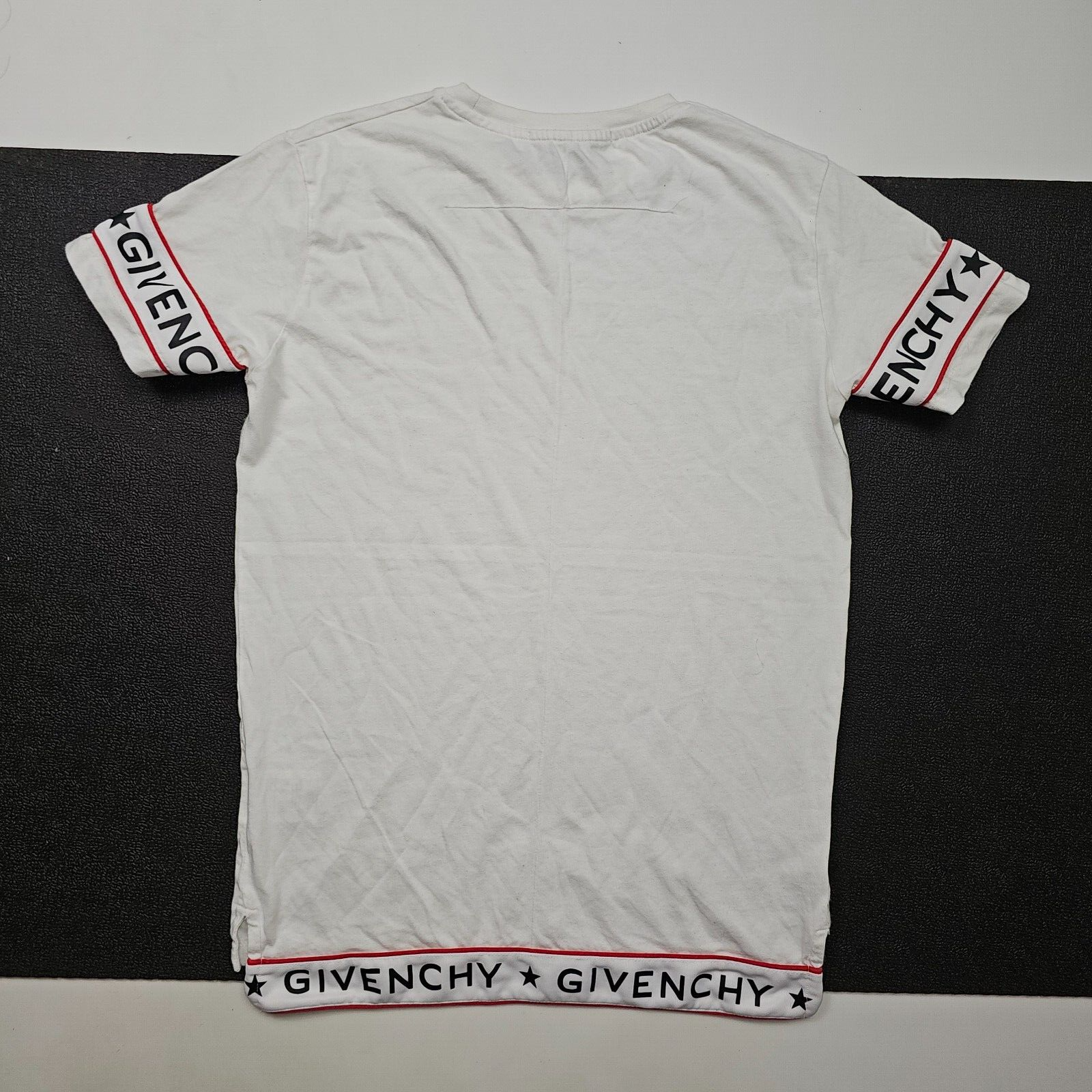 Tシャツ・カットソー GIVENCHY Embroidery t-shirt White Givenchy - Girls White Embroidered Cotton T-Shirt