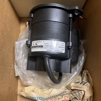 Marathon Electric 1/7HP 3400RPM 115V 60Hz Motor 1.0 Sf