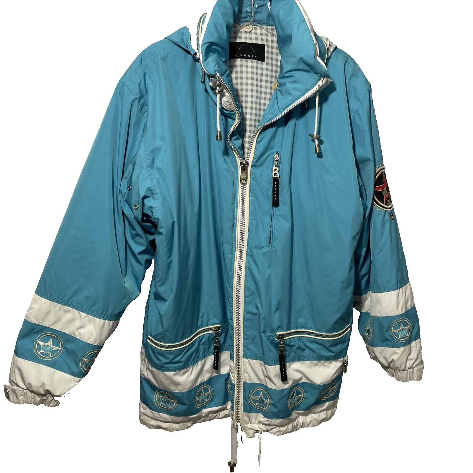 CLEARANCE VINTAGE BOGNER SKI INSULATED JACKET WOMENS 8 WHITE CLEARANCE VINTAGE BOGNER SKI INSULATED JACKET WOMENS 8 WHITE