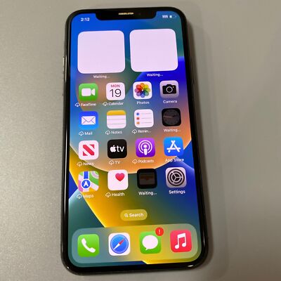Apple iPhone X - 64GB - Unlocked (Read Description)