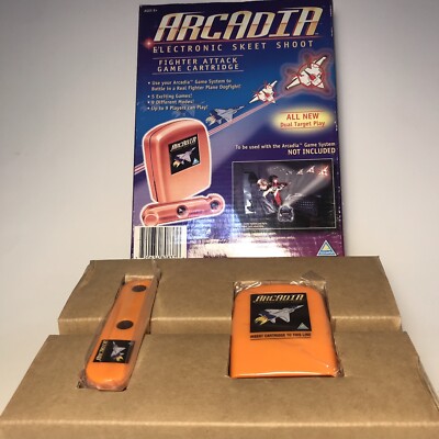 Arcadia Electronic Skeet Shoot Fighter Attack Game Cartridge.