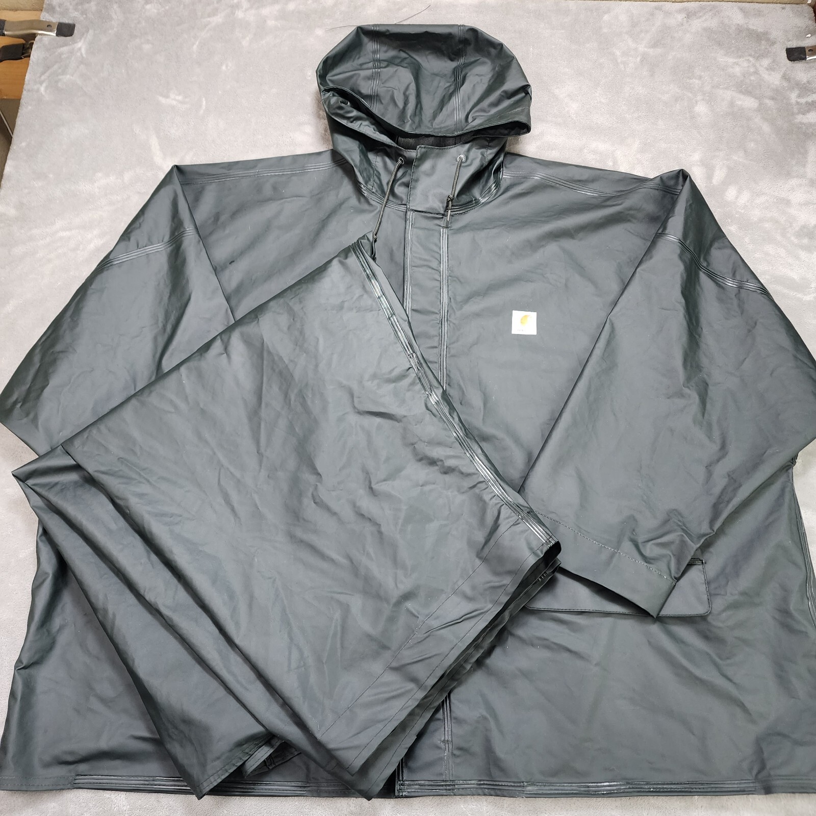希少 Used Carhartt Nylon Rain Jacket L $_57.JPG?set_id=880000500F
