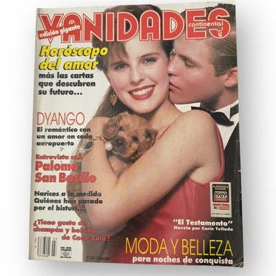 February 1989 Vanidades Magazine Espanol Paloma Basilio Richard Burton Ano 29 #3