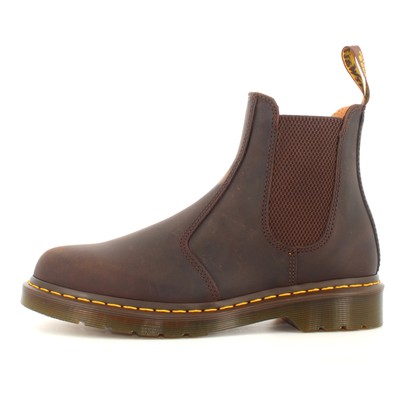 Pre-owned Dr. Martens A23us Unisex Boot 27486201 2976 Ys Crazy Horse In Brown