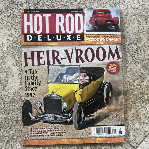 hot rod deluxe magazine January 2018 Book | eBay