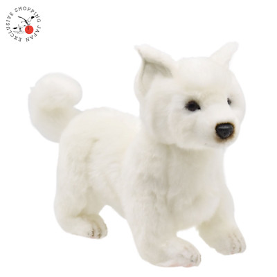 HANSA Golf Animal Putter Head Cover Blade Hokkaido Inu Dog Plush Realistic White