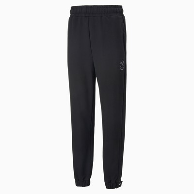 

Puma x Maison Kitsune Pants Мужская черная спортивная одежда Спортивные штаны в стиле кэжуал, Черный, Puma x Maison Kitsune Pants