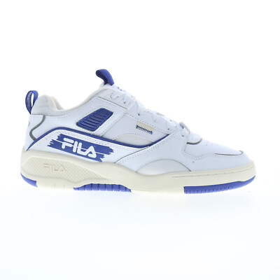 Стильные кроссовки Fila Corda 1TM01797-150 из мужской белой кожи на шнуровке