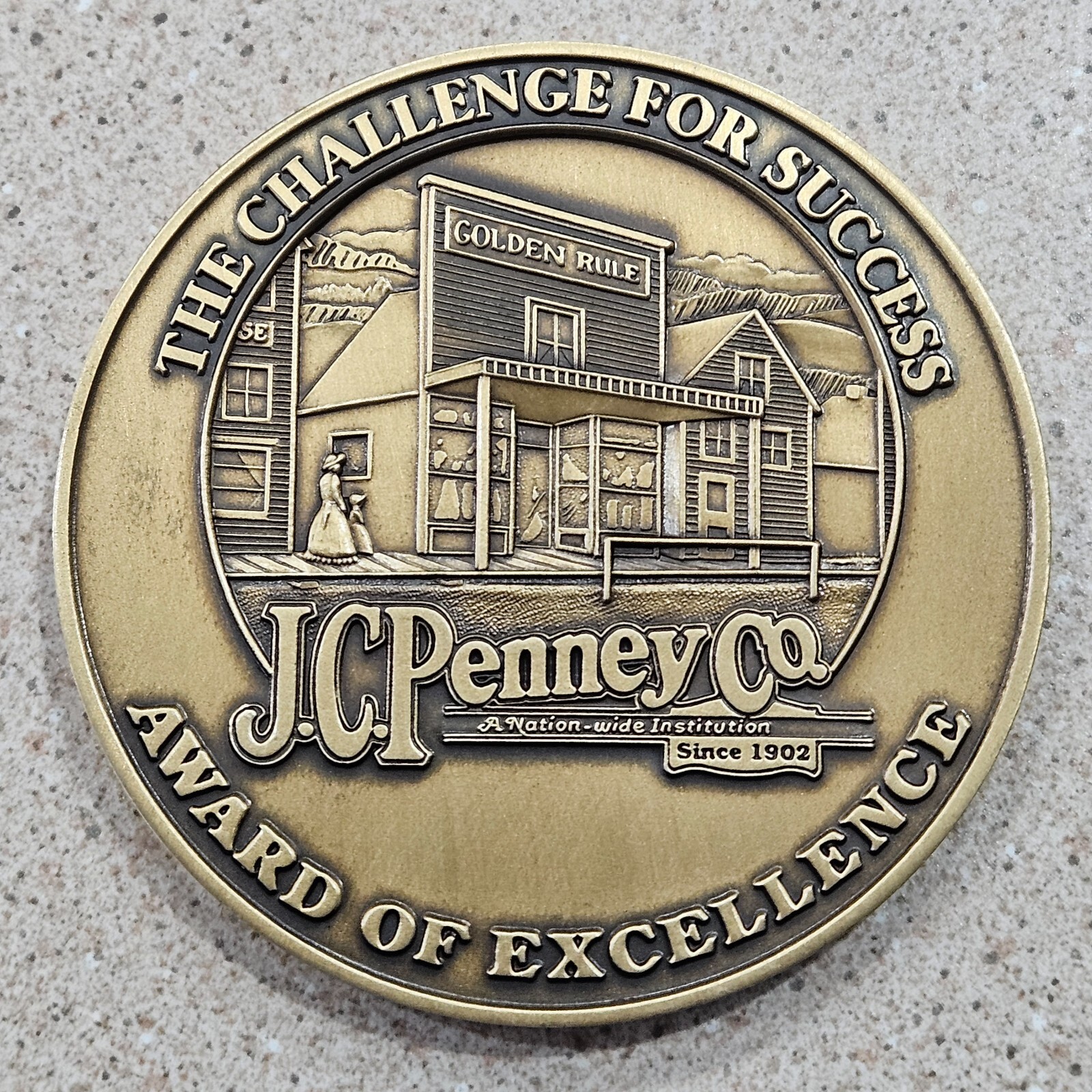 Vintage J.C.Penney Challenge For Success Award Of Excellence Vintage J.C.Penney Challenge For Success Award Of Excellence