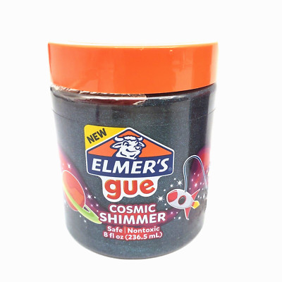 Elmer's Gue Premade Slime, Cosmic Shimmer Glitter Slime Teal and Purple, 1 Count