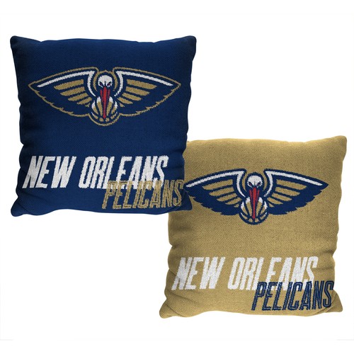 Двусторонняя подушка с жаккардовым акцентом Northwest NBA New Orleans Pelicans