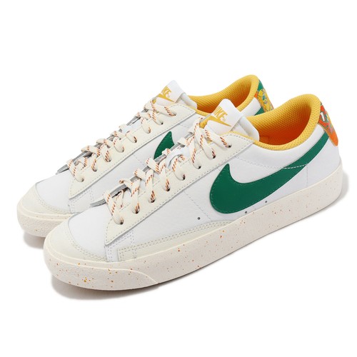 

Nike Blazer Low 77 GS White Malachite Sail Junior Kids Women Casual DQ5088-131, Белый, Blazer Low 77 Gs Hk
