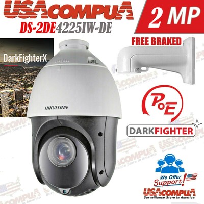 HIKVISION  PTZ 2MP 25X ZOOM 100M IR IP PoE NETWORK DS-2DE4225IW-DE DARKFIGHTER