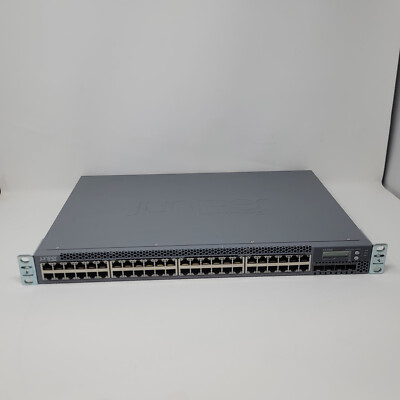 JUNIPER EX3300-48P 48-port 10/100/1000BASE-T PoE Ethernet Switch With 4 Port SFP