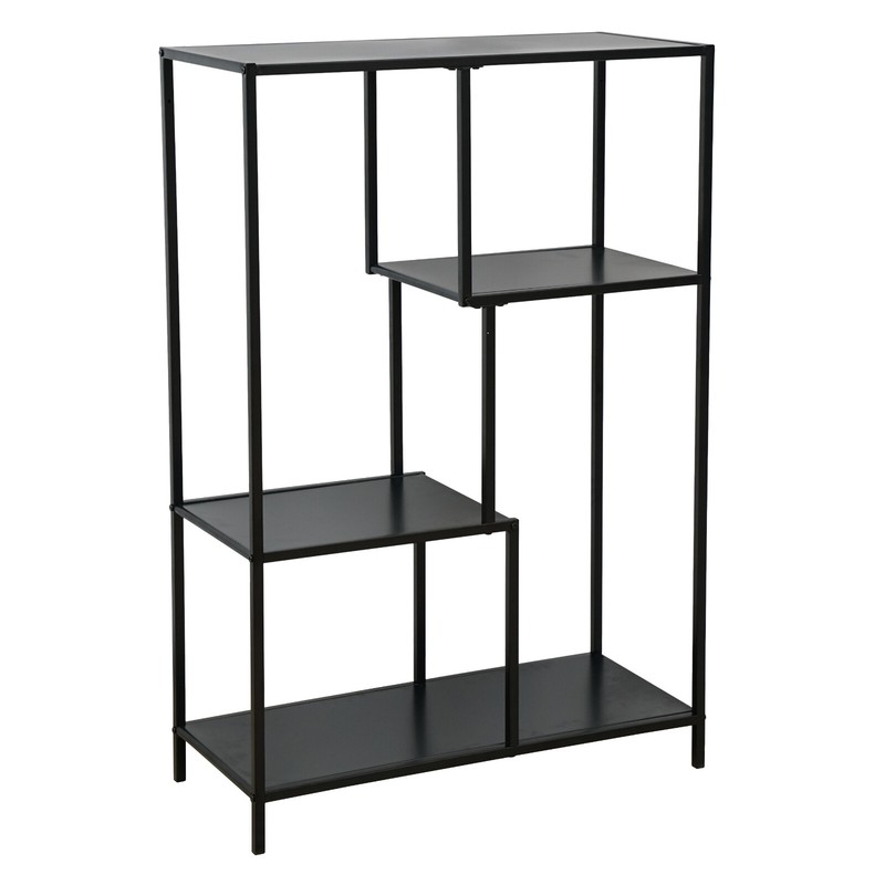 Metallregal Standregal Metall Wohnzimmerregal Industrial Design Carme Schwarz