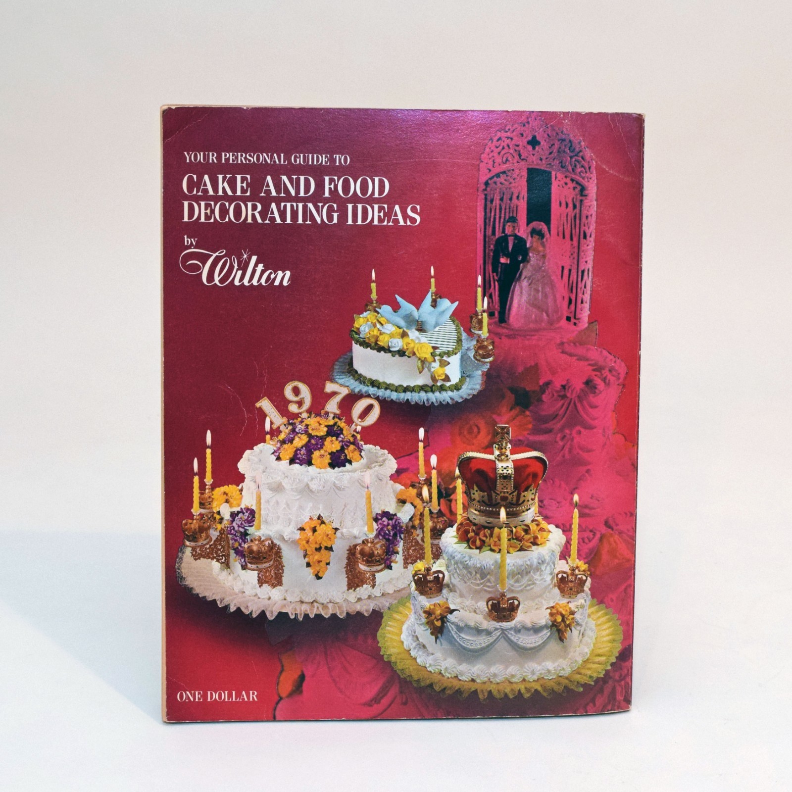 1970 Wilton Cake and Food Decorating Ideas & Vintage Order Form Wedding Party
