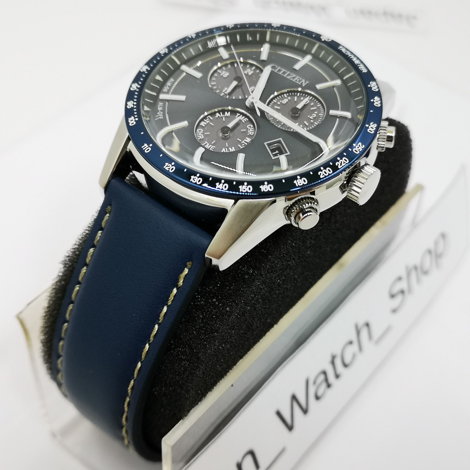 Pre-owned Citizen Collection Eco-drive Bl5490-09m Chronograph Men's Watch In Box