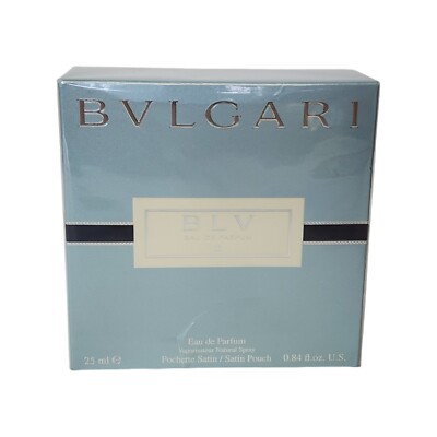 Genuine Bvlgari Blv II Perfume (W), 0.84 oz 25 ml e Eau De Parfum Spray | SEALED