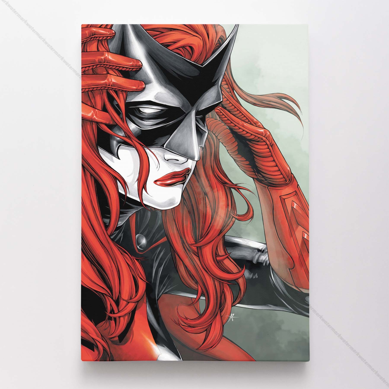 Batwoman Poster Canvas DC Comic Book Cover Art Print #5868