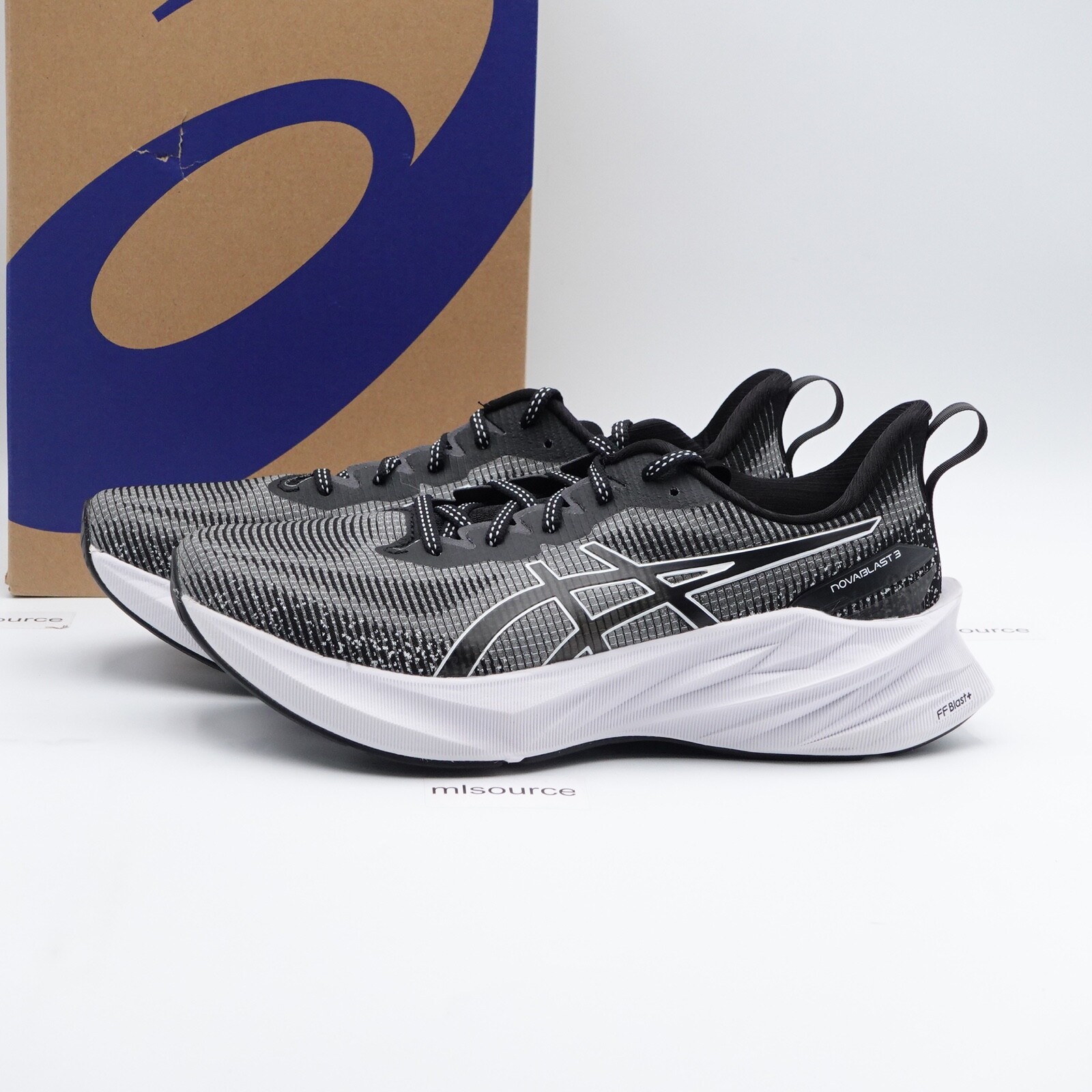 asics novablast 3 ELDORESO 27.5㎝ ASICS Novablast 3 Midnight New Leaf Green Men's - 1011B458