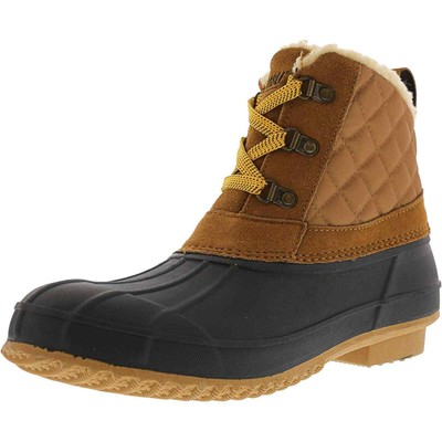 

Женские зимние ботинки Khombu Dixie на подкладке из искусственного меха для холодной погоды, бежевые, США, Коричневый