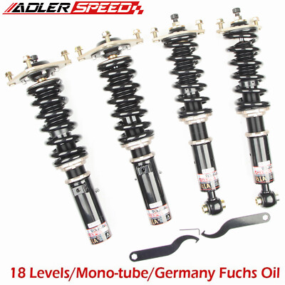 18 Way Damping Adjust Coilovers Lowering Shock Kit For Eclipse & Talon FWD 90-94