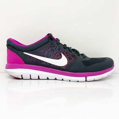 

Nike Womens Flex 2015 Run 709021-001 Черные кроссовки для бега, размер 9, Черный, Flex 2015 Run