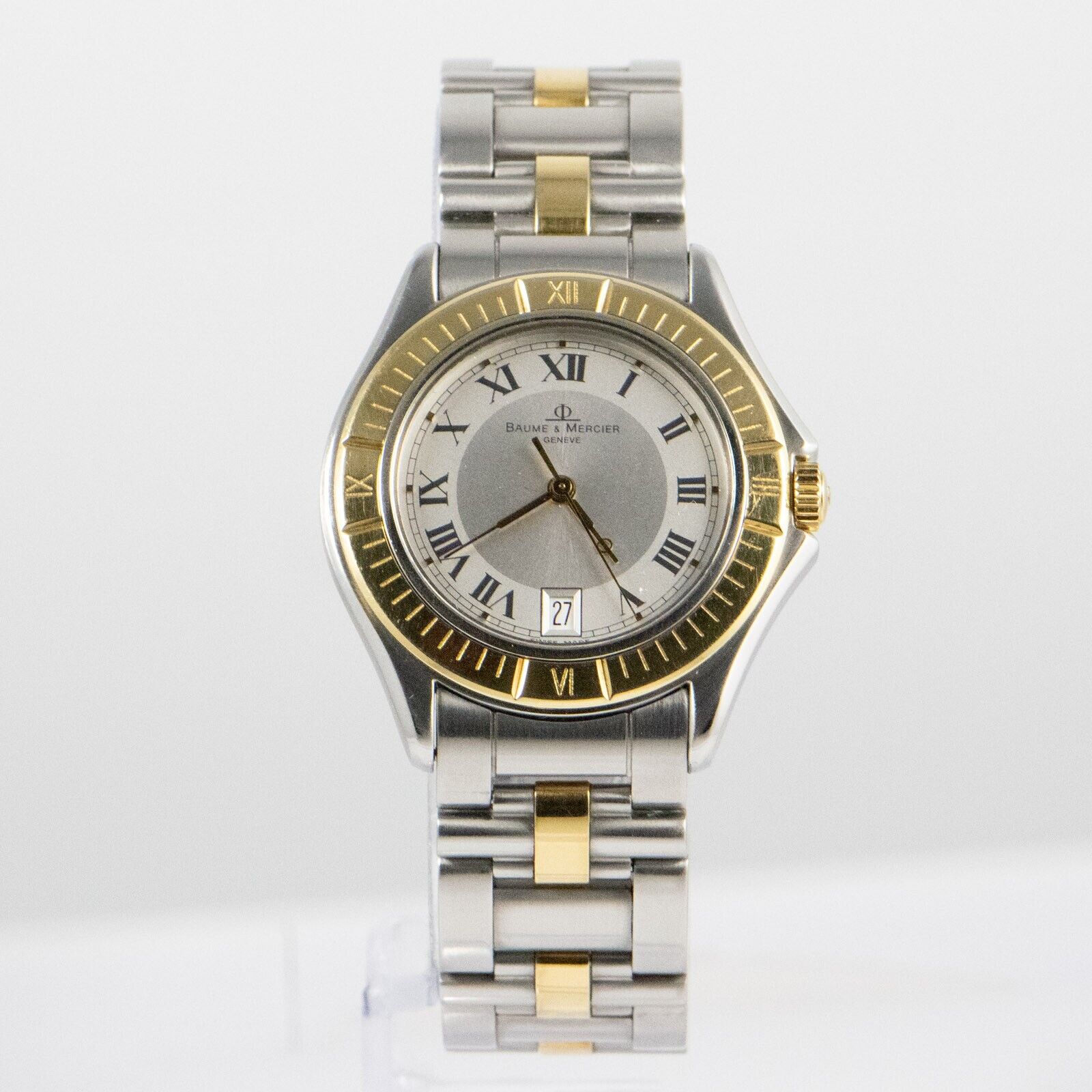 Pre-owned Baume & Mercier Gents Two Tone Malibu | eBay Pre-owned Baume & Mercier Gents Two Tone Malibu | eBay