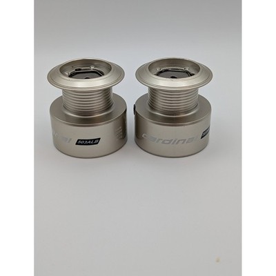 Abu Garcia Cardinal 503ALB Spare Spinning Reel Spools Aluminum Set of 2