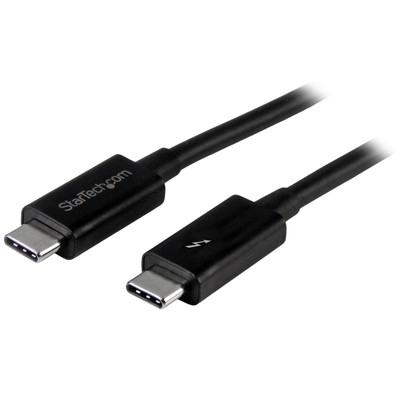 StarTech.com 1m Thunderbolt 3 (20Gbps) USB-C Cable - Thunderbolt USB and Display