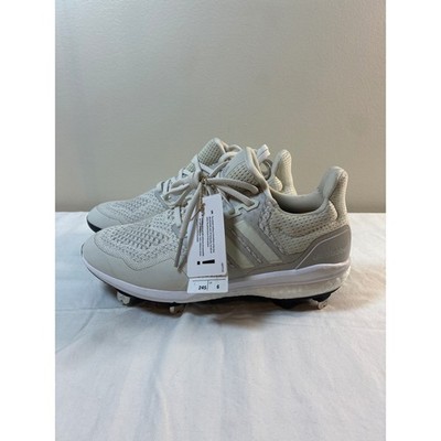Adidas Ultraboost DNA 1.0 Baseball Cleats Men 6.5 Women 7.5 Silver White IH5207
