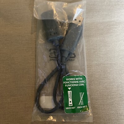  Genuine Microsoft X854675-001 Kinect Xbox 360 WiFi USB Extension Cable, New