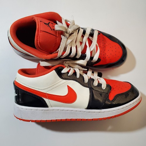 Nike Air Jordan 1 Low SE GS Halloween Orange GS Shoes Boy's