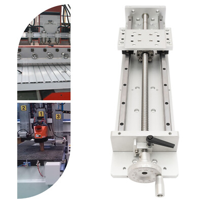 Manual Sliding Table 400mm SFU1605 X Y Z Axis Linear Stage w/ Lock&Handwheel